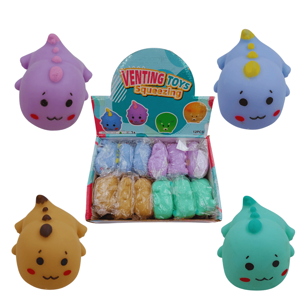 Squishy Dinosaurios - Juguete Antiestrés Kawaii - Imagen 1