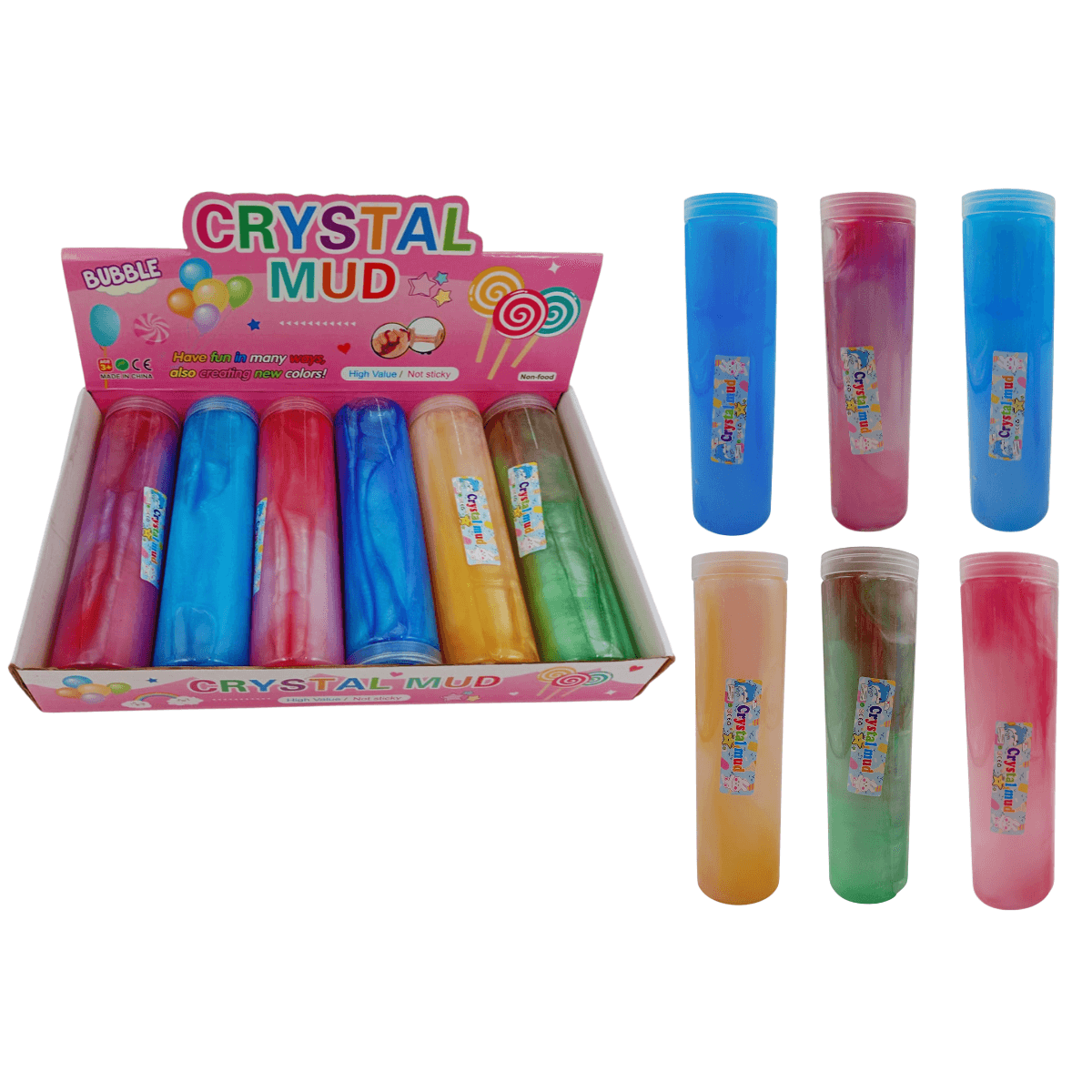 Slime Brilloso con Glitter - Juguete Sensorial - Imagen 1